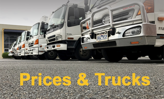 Prices and Trucks