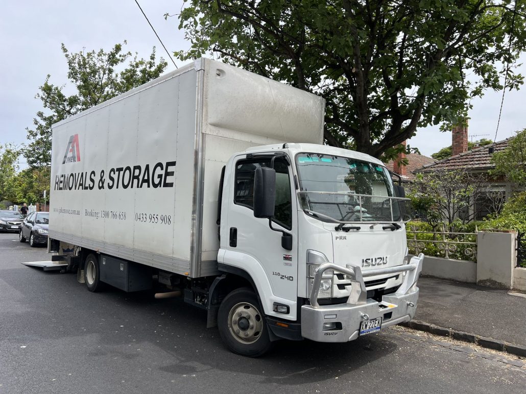 Jake Removals completing a moving job in Parkville